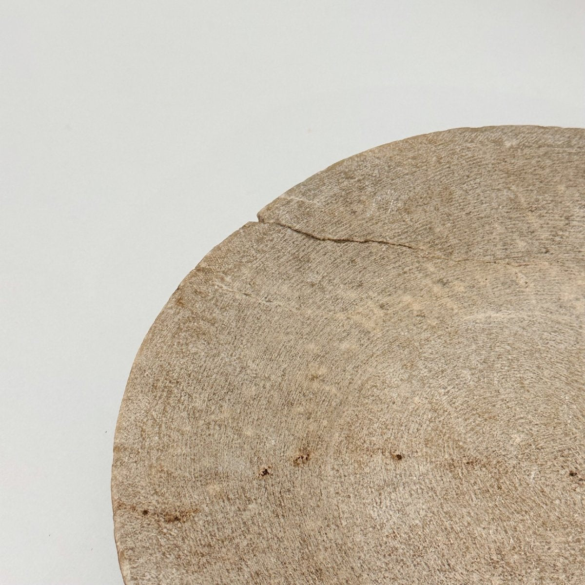 Antiqued Stone Bowl - Tan - SpaceHavenHome