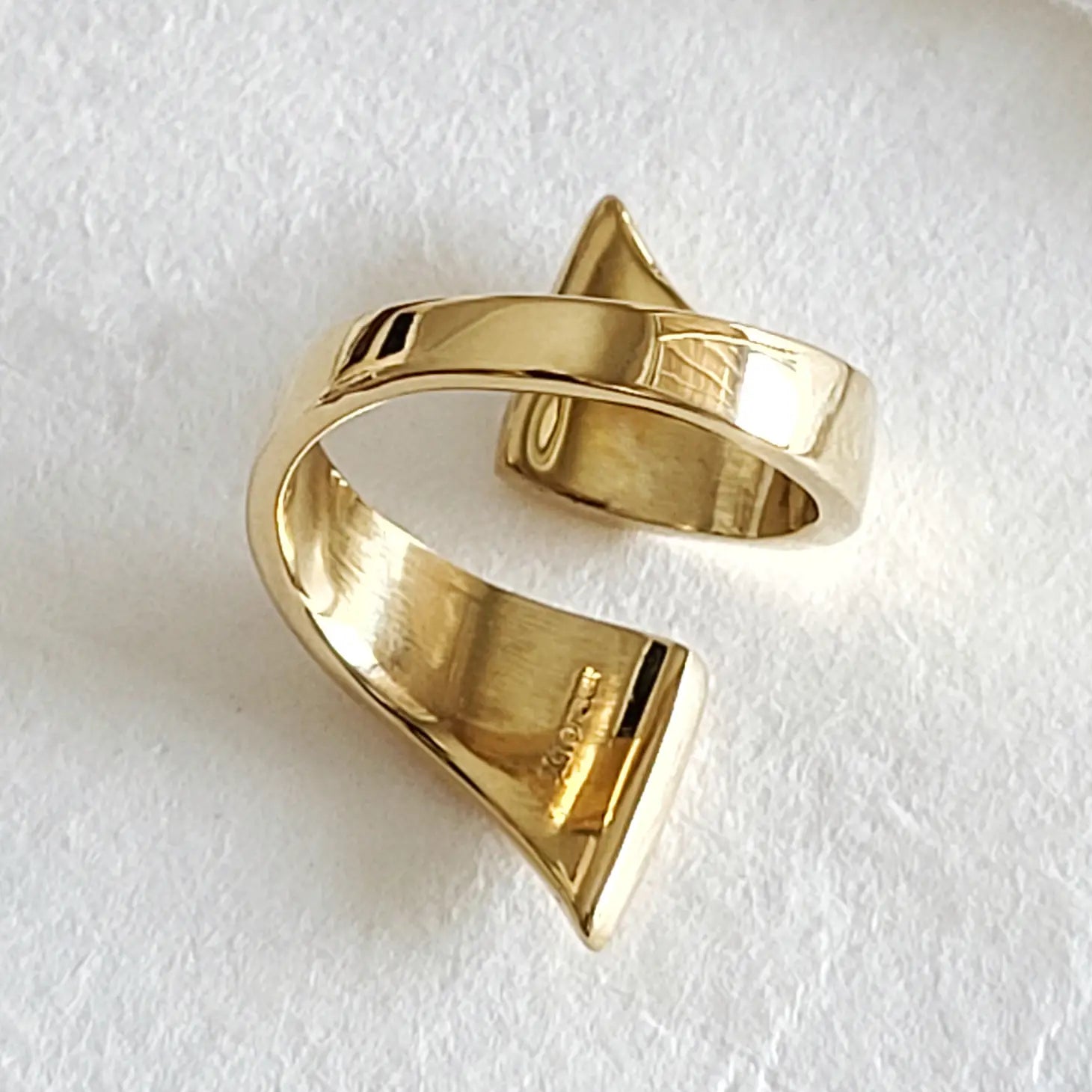 Brass Wrap Ring - SpaceHavenHome