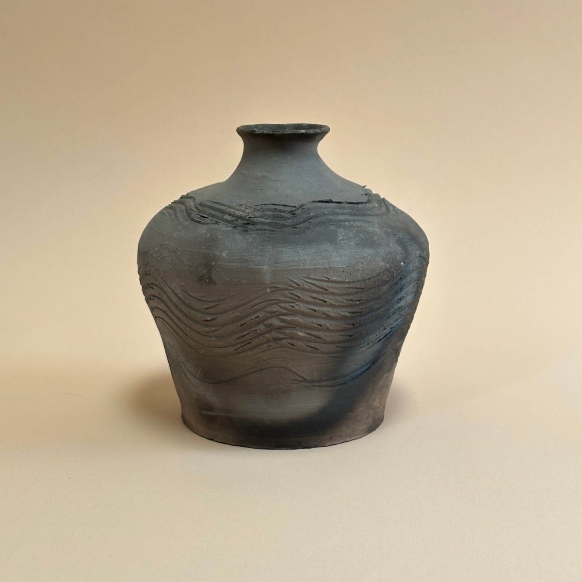 Fired Ceramic Vase - SpaceHavenHome