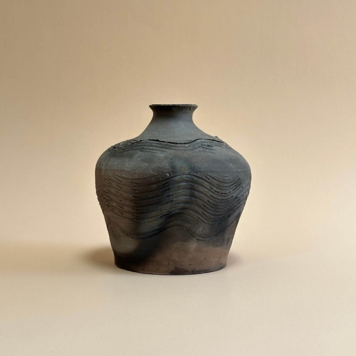 Fired Ceramic Vase - SpaceHavenHome