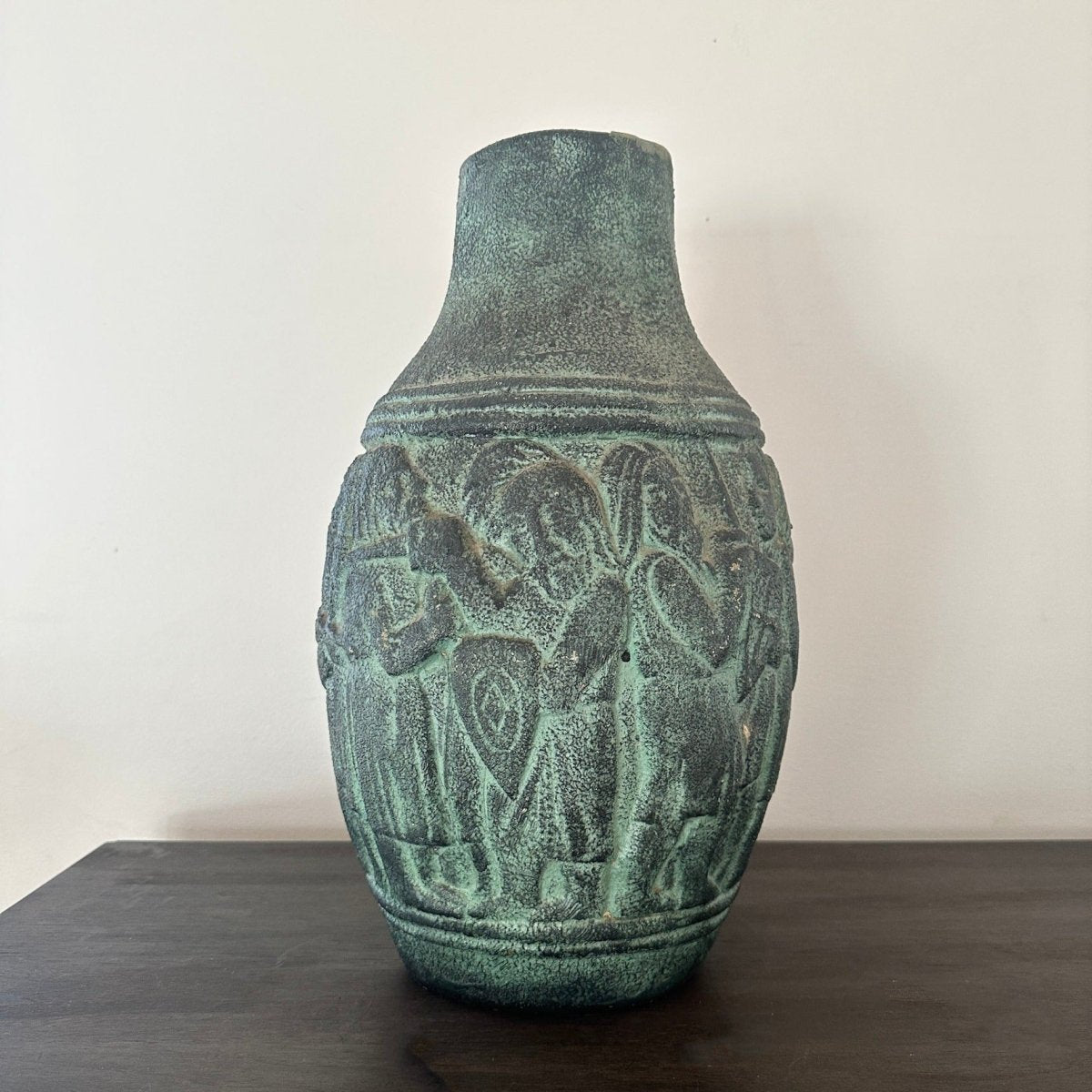 MCM Ceramic Figural Pottery Vase, Spain - SpaceHavenHome