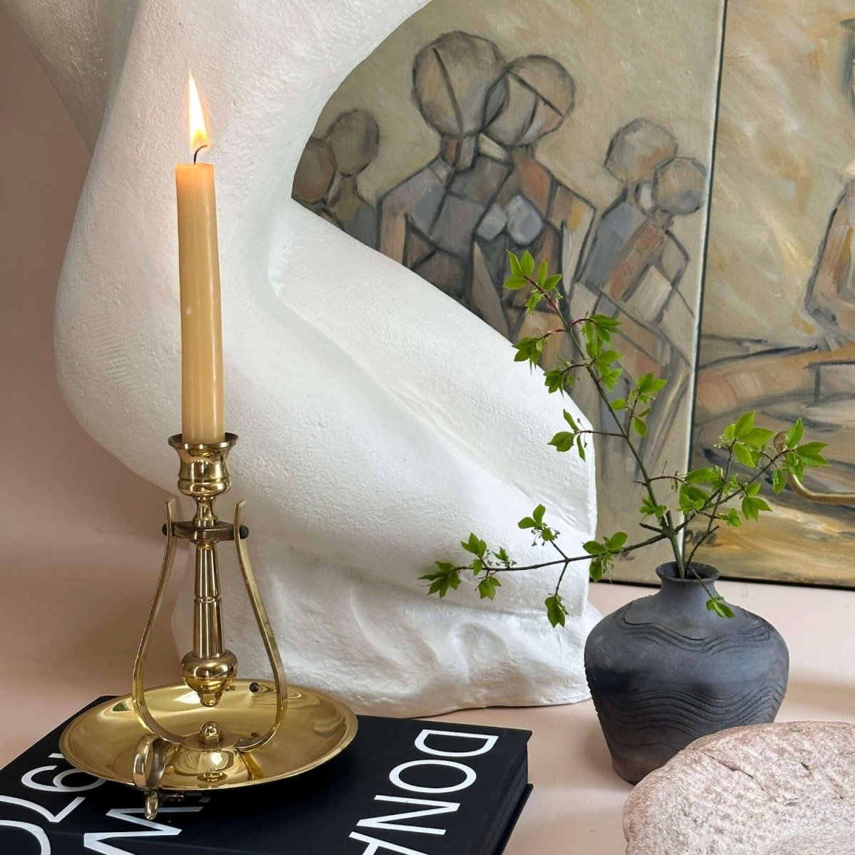 Nautical Brass Candleholder - SpaceHavenHome